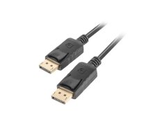Lanberg CA-DPDP-10CC-0018-BK DisplayPort kabelis 1,8 m Melns