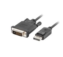 LANBERG DP Kabelis (Vīriešu) V1.2 -> DVI-D (Vīriešu)(24+1) 3m