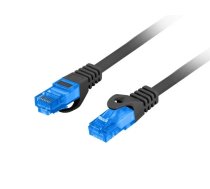 LANBERG Patchcord S/FTP CAT.6A 3m Melns LSZH