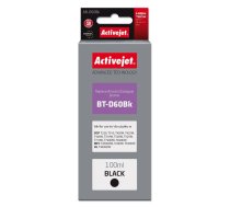 Activejet AB-D60Bk Tintes kasetne – Aizvieto Brother BT-D60Bk, Supreme sērija, 100 ml, Melna