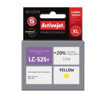 Activejet AB-525YN Tintes (Aizvieto Brother LC525Y; Supreme; 15 ml; dzeltena)