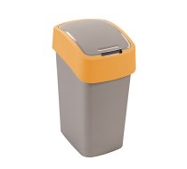 Flip Bin 9L Sudraba/ Dzeltens atkritumu grozs