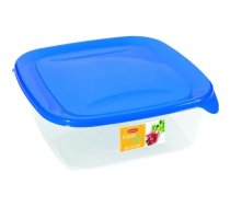 Fresh&Go Zilais kvadrāta pārtikas trauks 2,9L