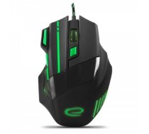 ESPERANZA EGM201G VADUŠA GAMERU 7D OPT. USB MX201 Vilka Zaļa