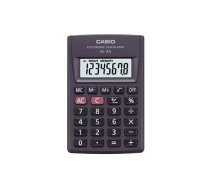CASIO HL-4A-B 8 ciparu kabatas kalkulators 56x87mm, melns