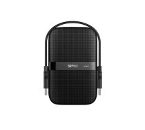 Silicon Power Armor A60 ārējais cietais disks 1 TB Melns