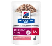 HILL'S Prescription Diet Digestive Care i/d Feline ar lasi - mitrēžu kaķu barība - 85g