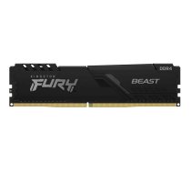 Kingston Technology FURY Beast 32GB 3200MT/s DDR4 CL16 DIMM Melns