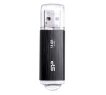 SILICON POWER Blaze B02 USB zibatmiņas disks 64 GB USB Type-A 3.2 Gen 1 (SP064GBUF3B02V1K) Melns