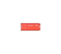Goodram UME3-0640O0R11 USB zibatmiņa 64 GB USB Type-A 3.2 Gen 1 (3.1 Gen 1) Oranža