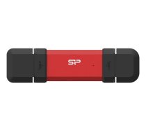 Silicon Power DS72 USB zibatmiņas disks 500 GB USB Type-A / USB Type-C 3.2 Gen 2 (3.1 Gen 2) Sarkanā - PAMSLPFLD0085 - 4713436162575