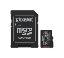 Kingston Technology 256GB microSDXC Canvas Select Plus Gen3 150MB/s A1 karte + adapteris