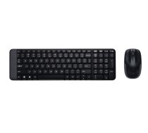 Logitech G MK220 Bezvadu RF QWERTY US International Melns