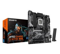 GIGABYTE B760 GAMING X WIFI6E GEN5 Mātesplatte - Atbalsta 14. paaudzes Intel Core procesorus, 8+1+1 fāžu VRM, līdz 5600MHz DDR5, 3xPCIe 4.0 M.2, Wi-Fi 6E, 2.5 GbE LAN, USB 3.2 Gen 2 - PLYGIG1700082...