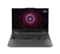 Lenovo LOQ 15ARP9 AMD Ryzen™ 5 7235HS portatīvais dators, 39,6 cm (15,6") Full HD, 16 GB DDR5-SDRAM, 512 GB SSD, NVIDIA GeForce RTX 4050, Wi-Fi 6 (802.11ax), bez operētājsistēmas, pelēks