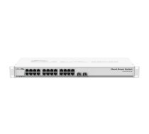 Mikrotik CSS326-24G-2S+RM tīkla slēdzis Vadāms Gigabit Ethernet (10/100/1000) Power over Ethernet (PoE) 1U Balts