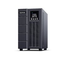 CyberPower OLS3000EA-DE neizlaiestās barošanas avots (UPS) – dubultās pārveides (tiešsaistes) 3 kVA, 2700 W, 7 AC kontaktligzdas