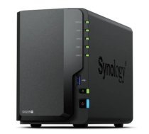 Synology DS225+ 2 disku vietas NAS galda tipa Intel® Celeron® J4125 2 GB DDR4 Synology DSM Melns - tikai Synology HDD