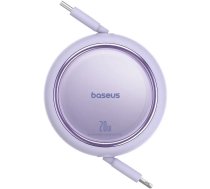 Baseus Free2Pull - 20 W USB-C uz Lightning atsperams kabelis, 1 m (violets)