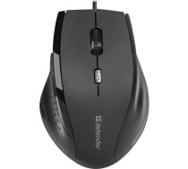MOUSE DEFENDER ACCURA MM-362 Melna Optiska 1600DPI 6P