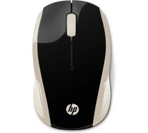 HP 200 bezvadu optiska pele ar RF, 1000 DPI, piemērota abiem roku modeļiem
