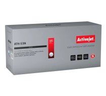 Activejet ATH-53N Toneris (aizvieto HP 53A Q7553A, Canon CRG-715; Supreme; 3500 lapas; melns)
