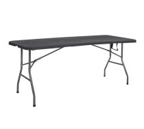 Saliekams galds Springos GF0052 180cm , melns