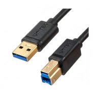 Unitek C14095BK USB-A uz USB 3.0 printera kabelis, 2m