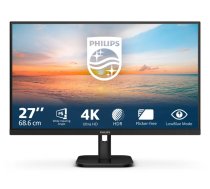 Philips 27E1N1800A/00 datora monitors 68,6 cm (27") 3840 x 2160 pikseļu 4K Ultra HD LED Melns