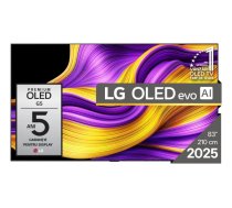 LG OLED evo AI OLED83G51LW Televizors 2,11 m (83") 4K Ultra HD Smart TV Wi-Fi Melns
