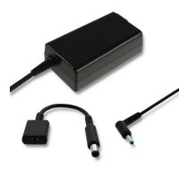 Qoltec 51728 Barošanas adapteris HP | 65W | 19V | 3.33A | 4.5*3.0+spraudnis | adapteris 4.5*3.0+spraudnis/7.4*5.0+spraudnis | barošanas kabelis