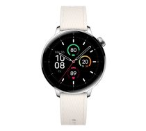 OnePlus Watch 3 43mm 3,35 cm (1,32") AMOLED digitālais skārienekrāns 466 x 466 pikseļi Sudrabs, Titāns Wi-Fi GPS (zvaigznājsatellīts) - AKGONESMA0010 - 6921815628613