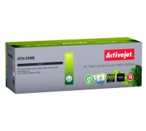 BIO Activejet ATH-35NB toneris HP, Canon printeriem, aizvietotājs HP 35A CB435A, Canon CRG-712; Supreme; 1800 lapas; melns. ECO toneris.
