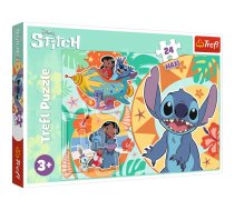 TREFL DISNEY STITCH Maxi puzle, 24 gab.