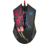 Spēļu, optiska, vada pele DEFENDER GM-933 SIN'SISTER 7200dpi, 6 pogas, RGB