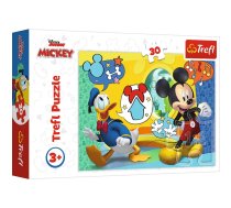 TREFL DISNEY Puzle Mikijs, 30 gab.