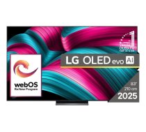 LG OLED evo AI OLED83C51LA Televizors 2,11 m (83") 4K Ultra HD Viedtālrunis ar Wi-Fi Melns