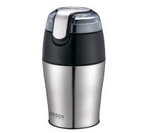 Nerūsējošā tērauda kafijas dzirnaviņas BROCK CG 4050 SS, 150W (50g) - CG 4050 SS - 4752131001642