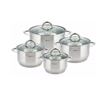 Katlu komplekts 8 gab., tērauds, Ø16,18,20,24cm Kinghoff KH 4448