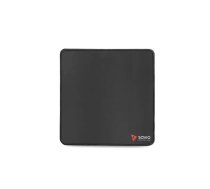SAVIO Black Edition Turbo Dynamic S 25x25 spēļu peles paliktnis Melns