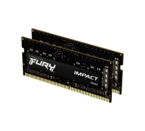 Kingston Technology FURY 16GB 3200MT/s DDR4 CL20 SODIMM (Komplekts ar 2) Impact - PAMKINSOO0209 - 740617318425