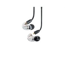 Shure AONIC 215 - iekšējās auss austiņas ar vienu transduktoru un 3,5 mm kabeli (caurspīdīgas)