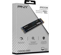 PNY CS1030 250GB M.2 2280 PCIe Gen3 x4 NVMe SSD - M280CS1030-250-RB - 751492642444