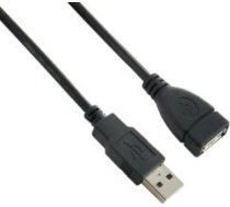 Lanberg USB-A uz USB-A kabelis 3m Melns (CA-USBE-10CC-0030-BK)