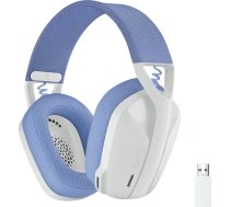 Logitech G435 Bezvadu spēļu austiņas - Balta (981-001074)