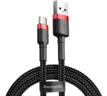 Baseus USB-A uz USB-C kabelis, 3m, Melns un Sarkans