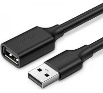 Ugreen USB-A uz USB-A kabelis 0,5 m Melns (UGR417BLK)