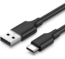 Ugreen USB-A uz USB-C kabelis, 3m, Melns (54452)