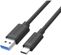 Unitek USB-A uz USB-C kabelis 0,5 m Melns (Y-C491BK)