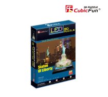 CUBICFUN LED 3D puzle Brīvības statuja